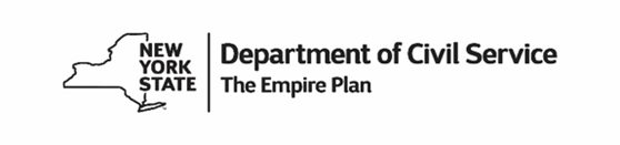 Logo for New York State Department of Civil Service - The Empire Plan